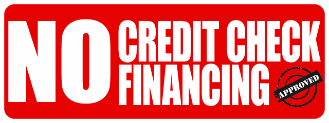 No credit check furnace financing